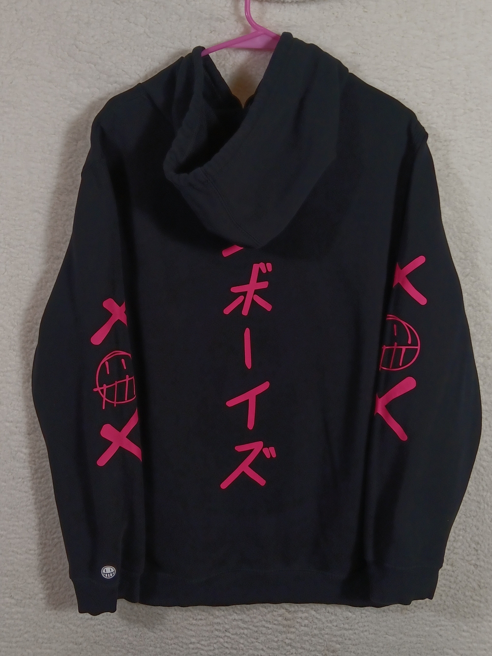 The Boys Warren James Hoodie Mens XL Black Saturdays Are For The Boys Graffiti - Picture 9 of 14